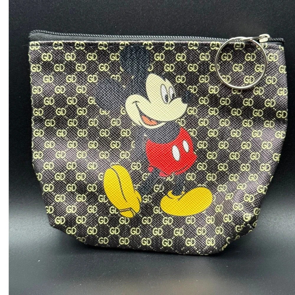 Coin Purse‎ Small Pouch Cosmetic Bag GD Pattern Zippered